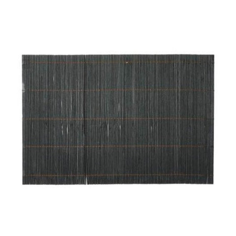 Dækkeserviet i bambus, sort