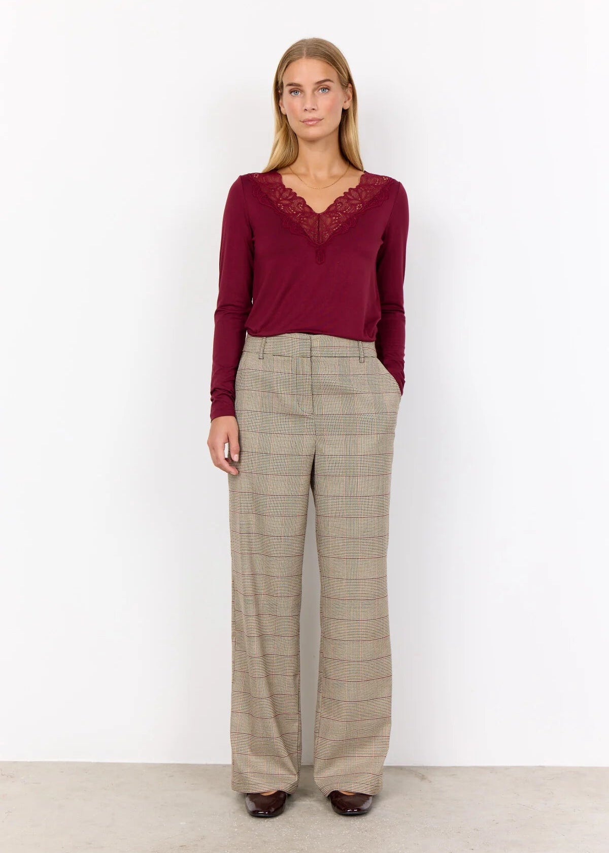 Bukser, diskret ternet