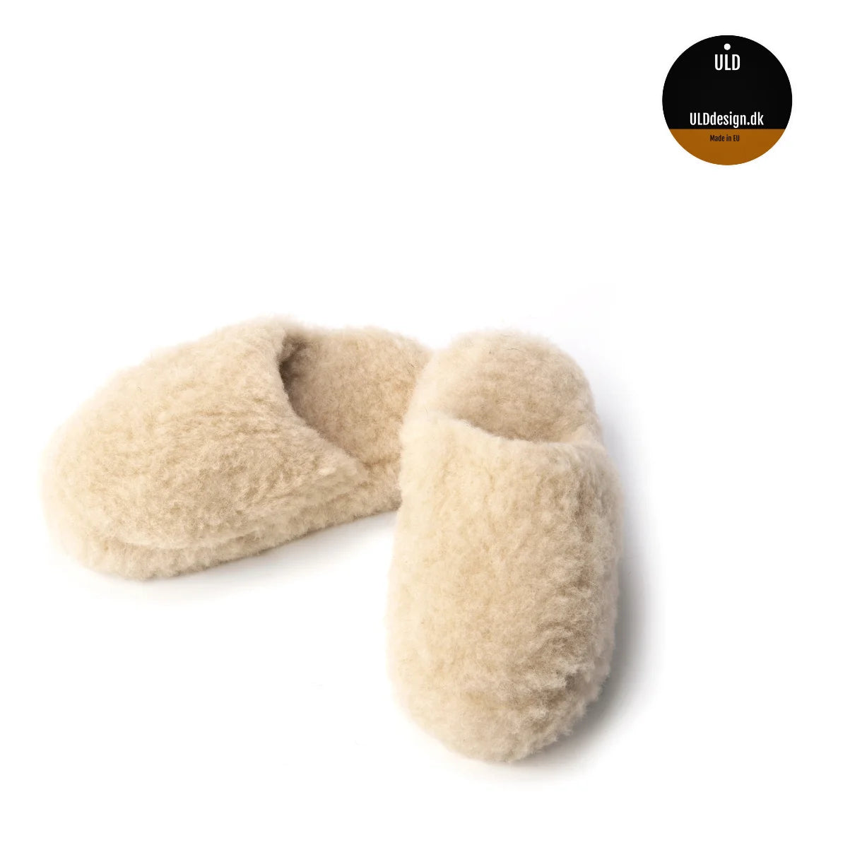 Uld hjemmesko - 100% merino uld. SUPER TILBUD