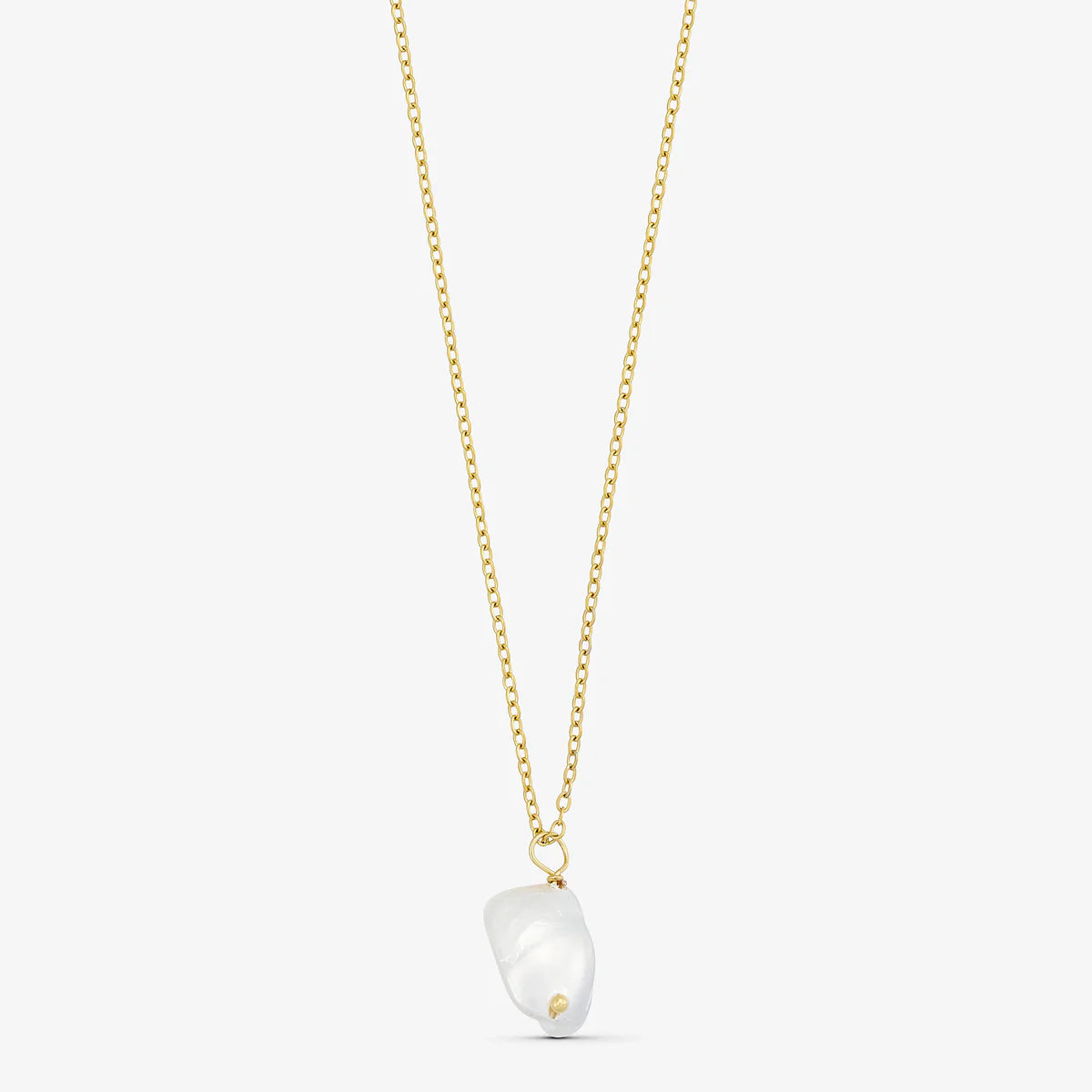 Halskæde, Barok Girl Necklace - 18 karat guldbelagt