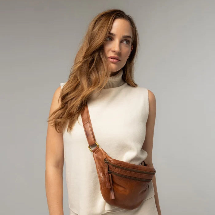 Bumbag, taske. Walnut.