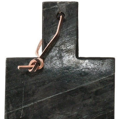 Marmor Skærebræt, sort. Cutting Board, marble. Black