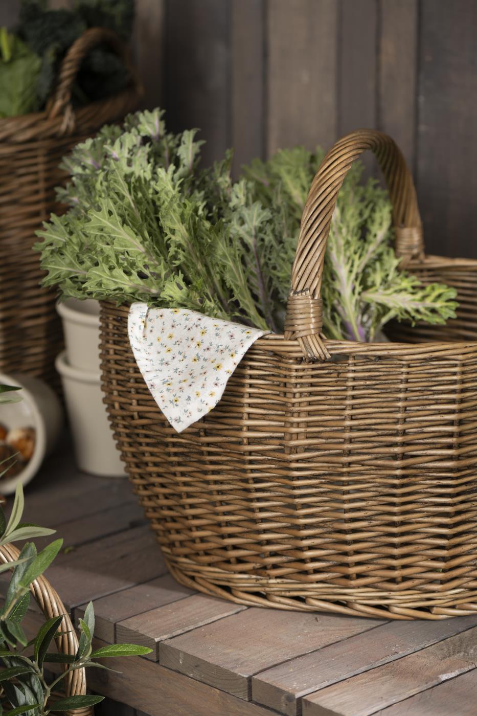 Indkøbskurv m/hank på tværs