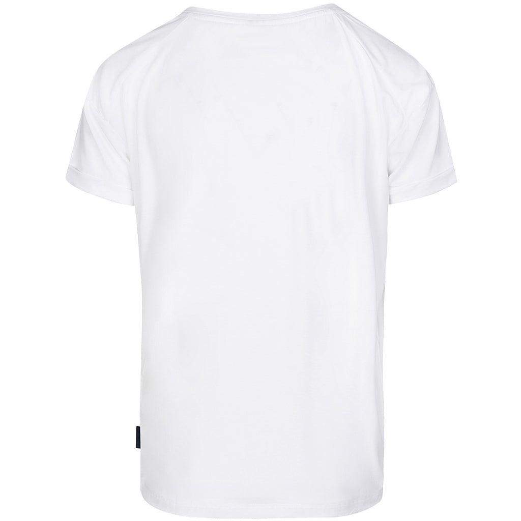 T-shirt fra Luxzuz. WHITE.