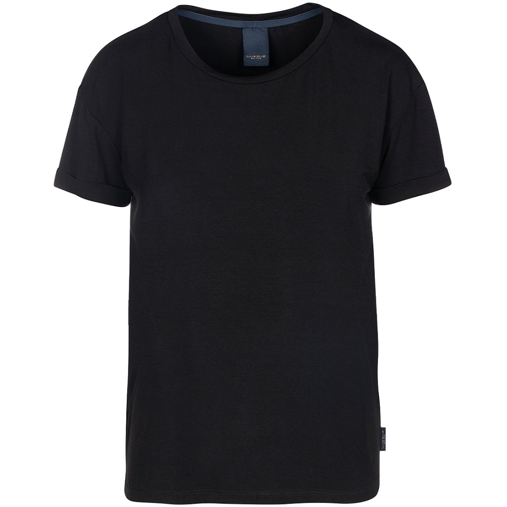 T-shirt fra Luxzuz. BLACK.