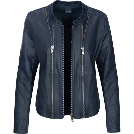 Luxzuz, Jakke i imiteret skind "Athena Faux Leather Jacket"
