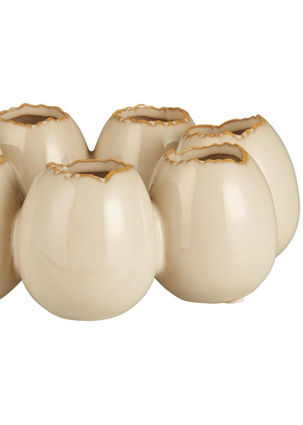 Vase t/7 blomster æggering