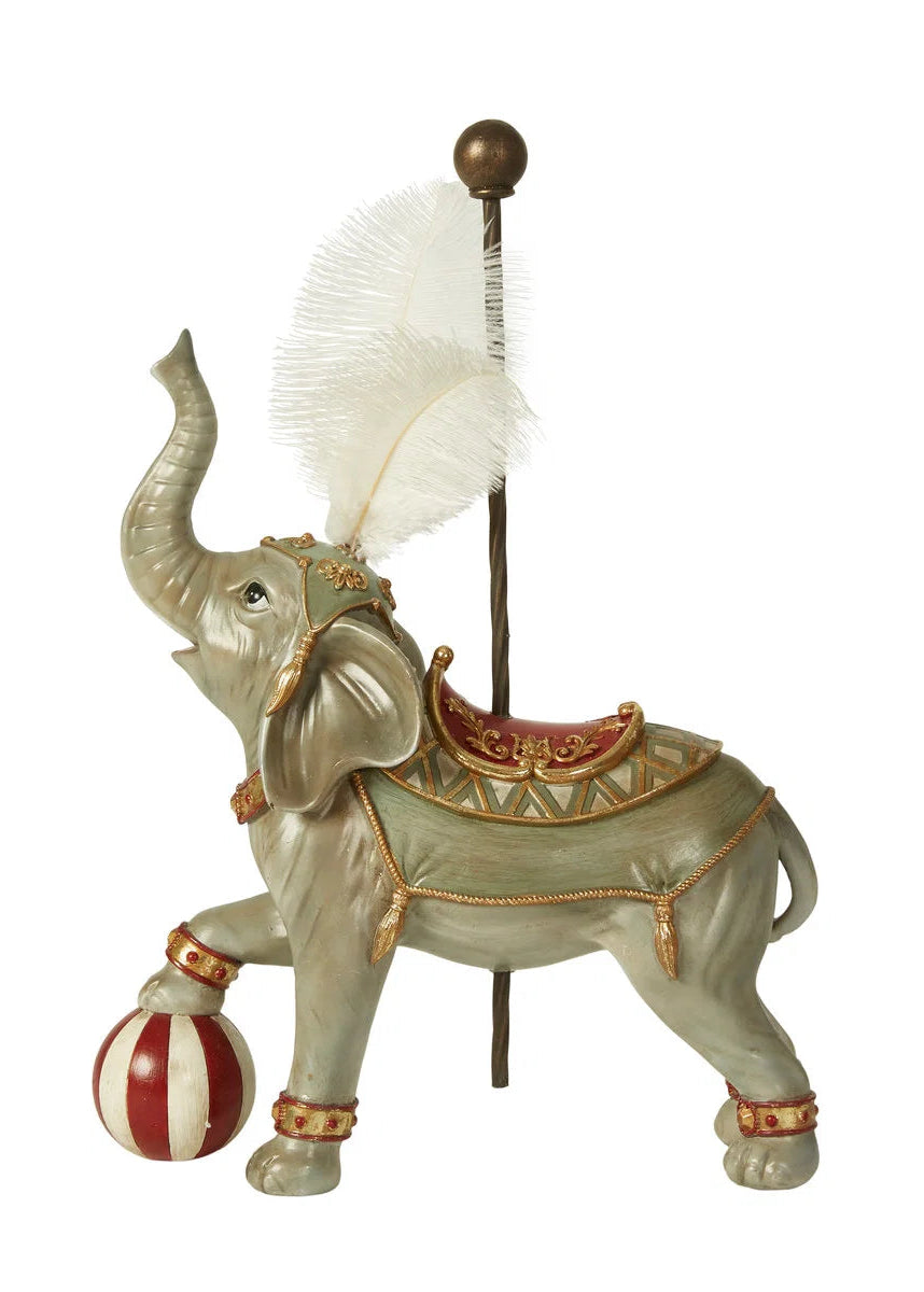 Cirkus elefant, H43cm poly