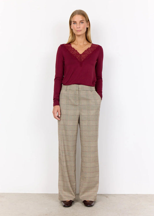 Bukser, diskret ternet