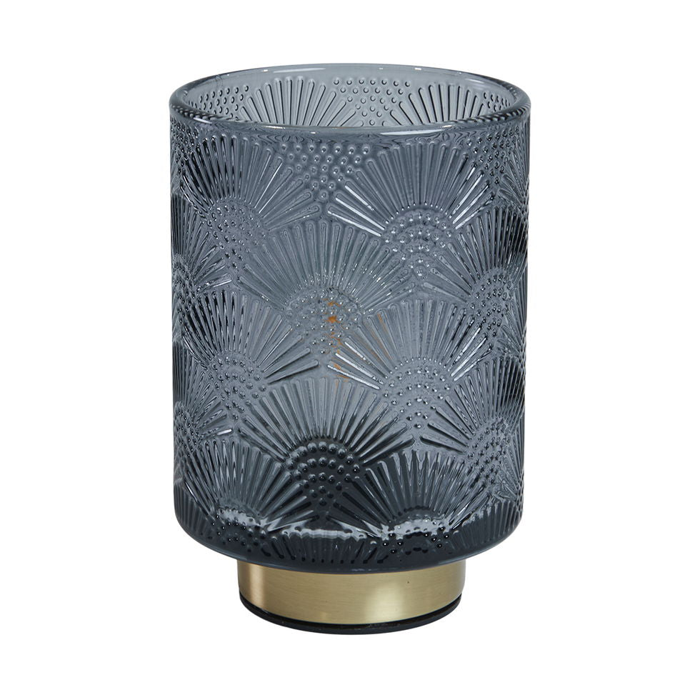 Lampe, led. Blå