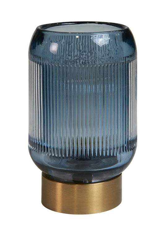 Led Lampe, blå