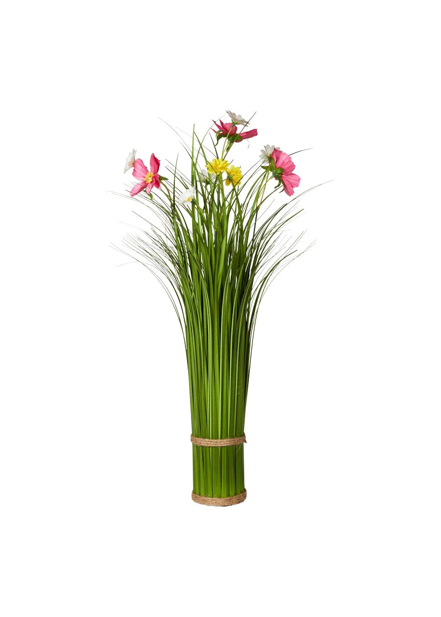 Græs med blomst, H: 58 Ø: 23