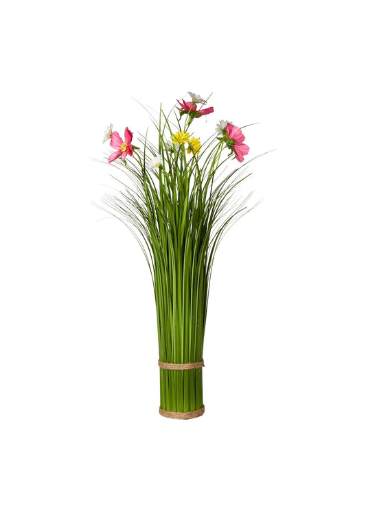 Græs med blomst, H: 58 Ø: 23