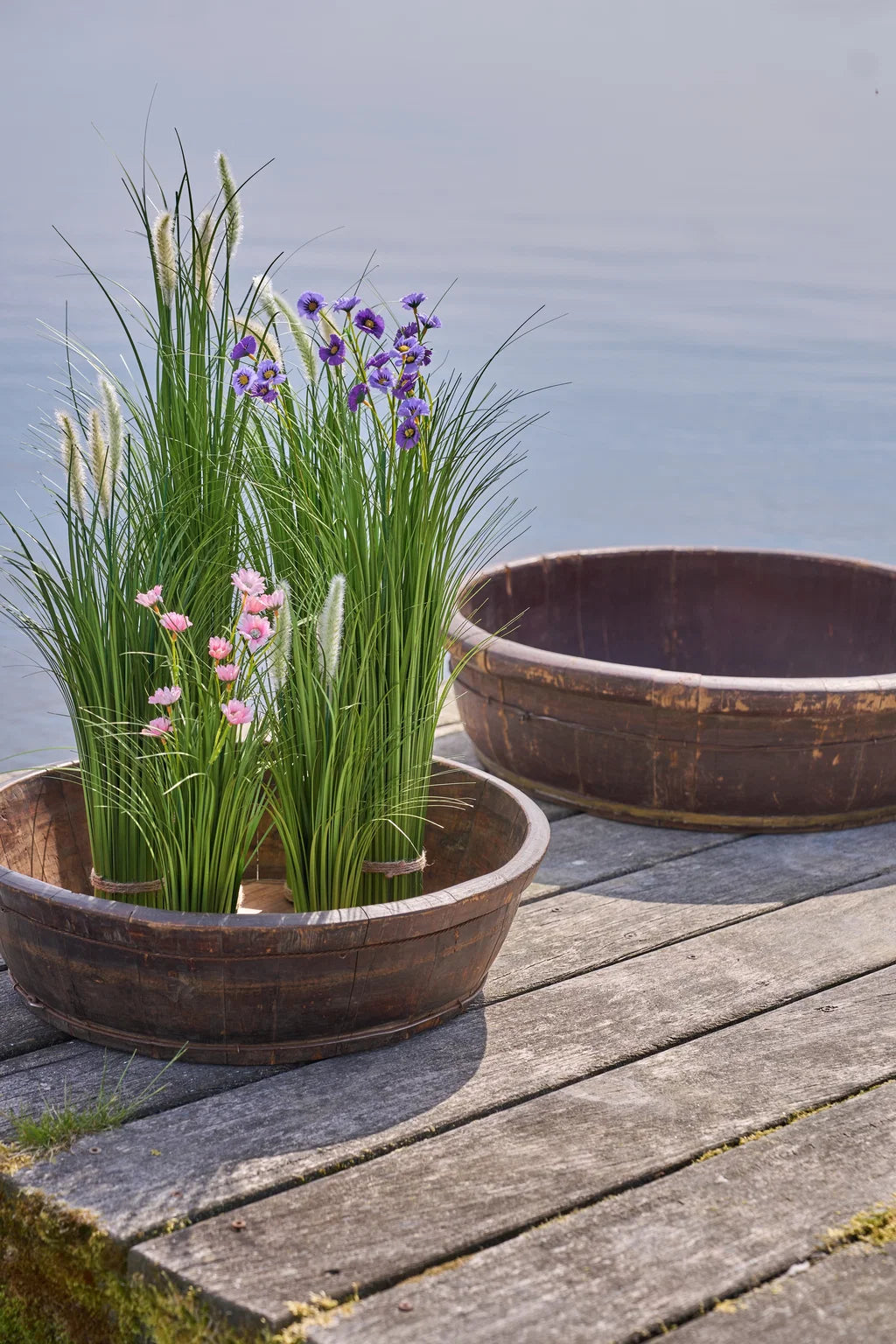 Græs m/blomst D25H90cm