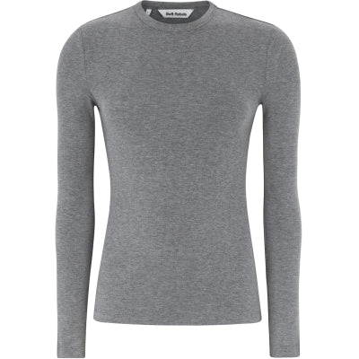 T-shirt langærmet med rund hals, SRRoman O-neck