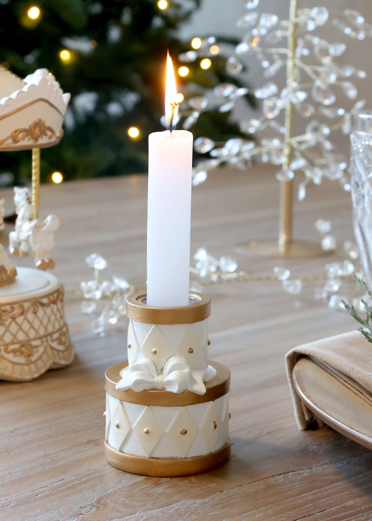 Noël Lysestage m. sløjfe