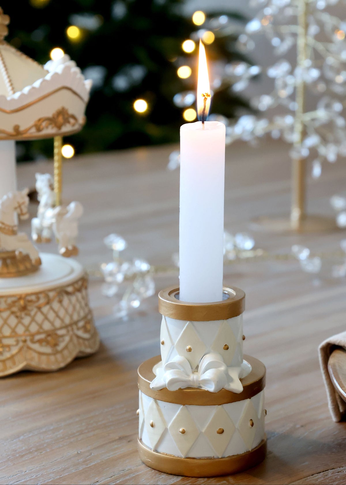 Noël Lysestage m. sløjfe