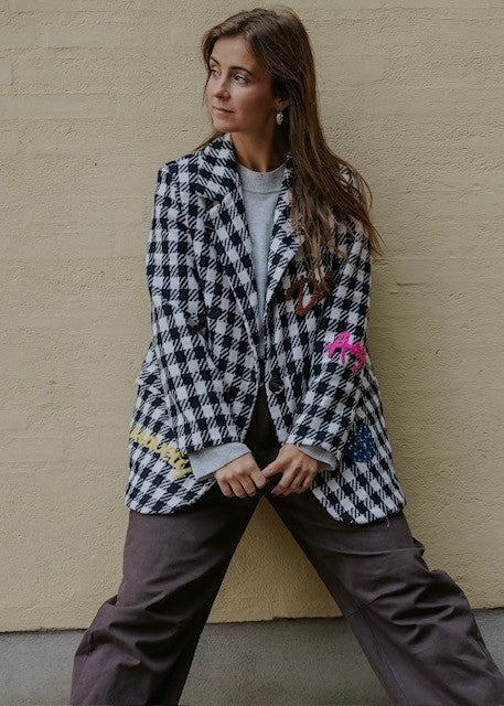 Blazer, cool og stilfuld