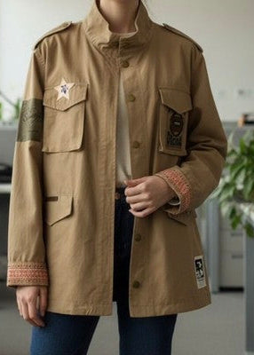 Jakke, military boho