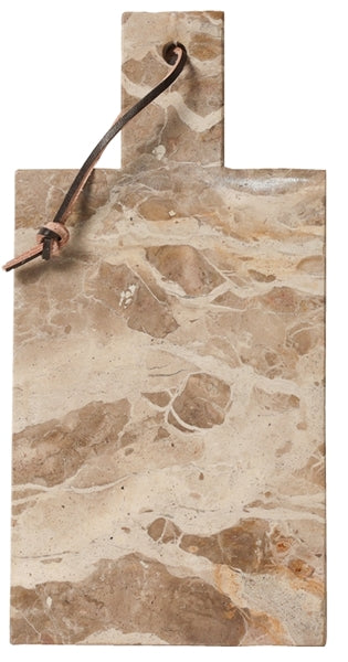 Marmor Skærebræt, Beige.