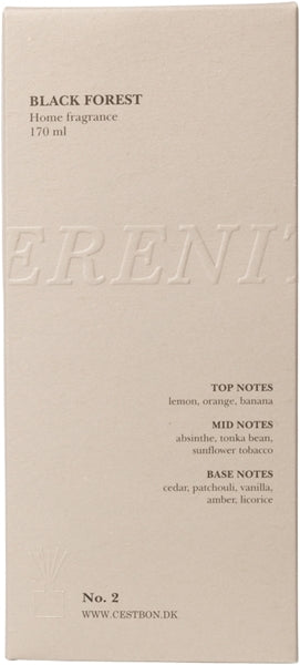 Duftdiffuser; Serenity-Black Forest, 170 ml.