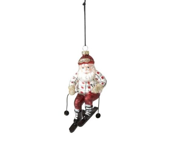 Julekugle; Julemand på ski