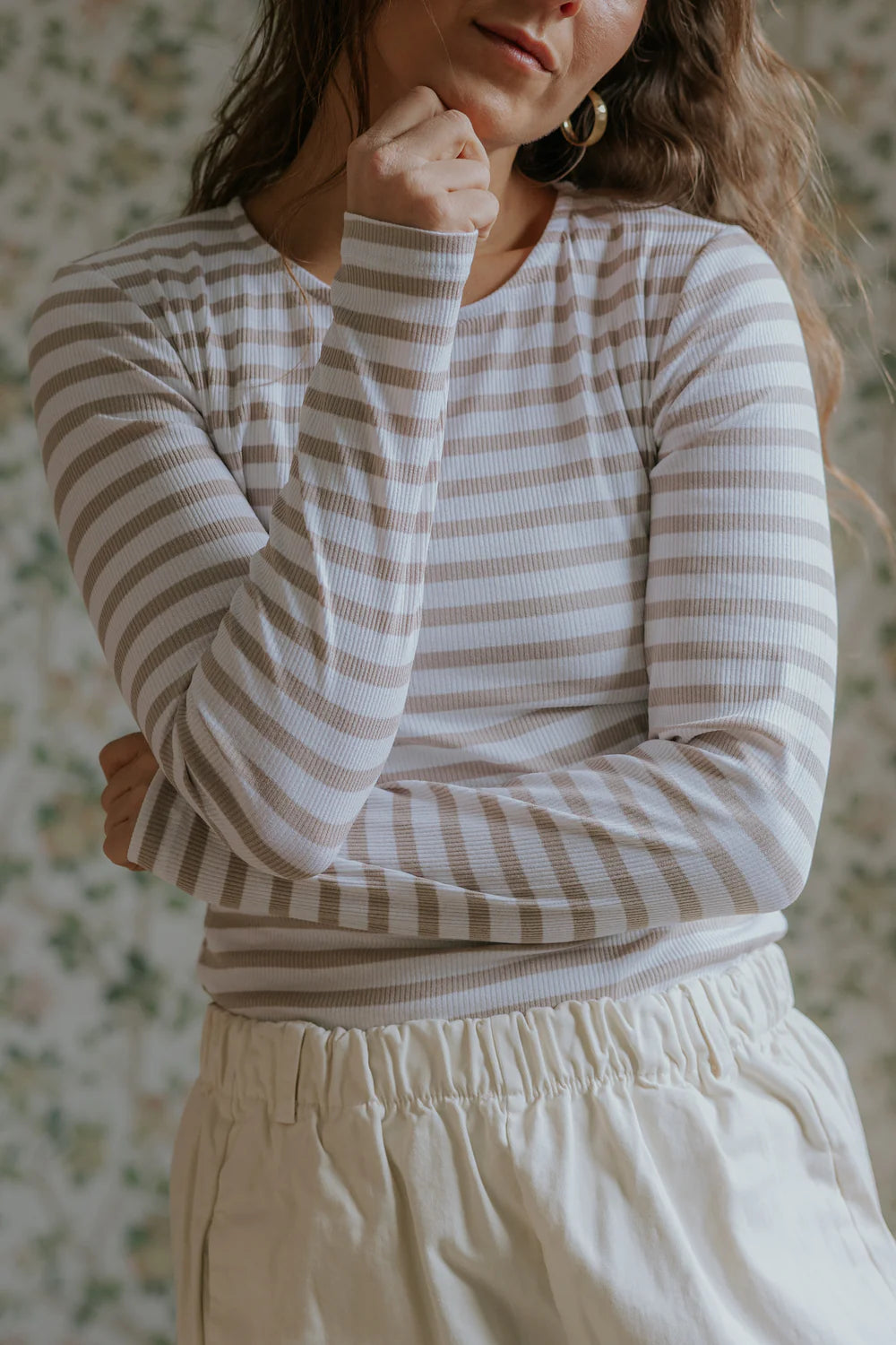 Bluse, langærmet t-shirt