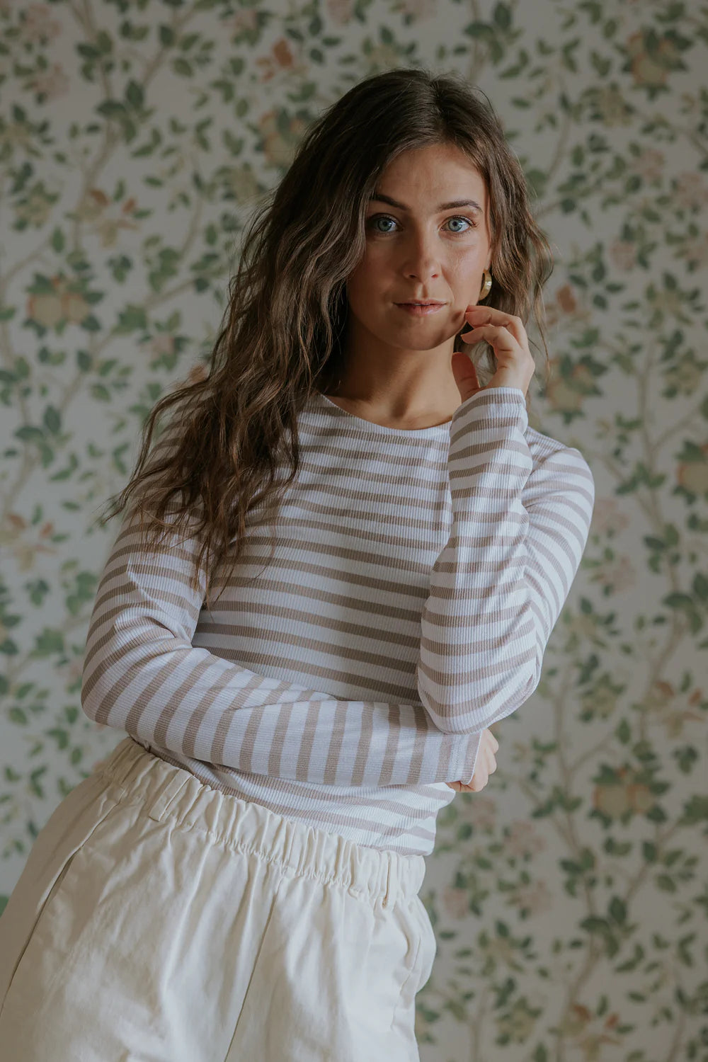 Bluse, langærmet t-shirt