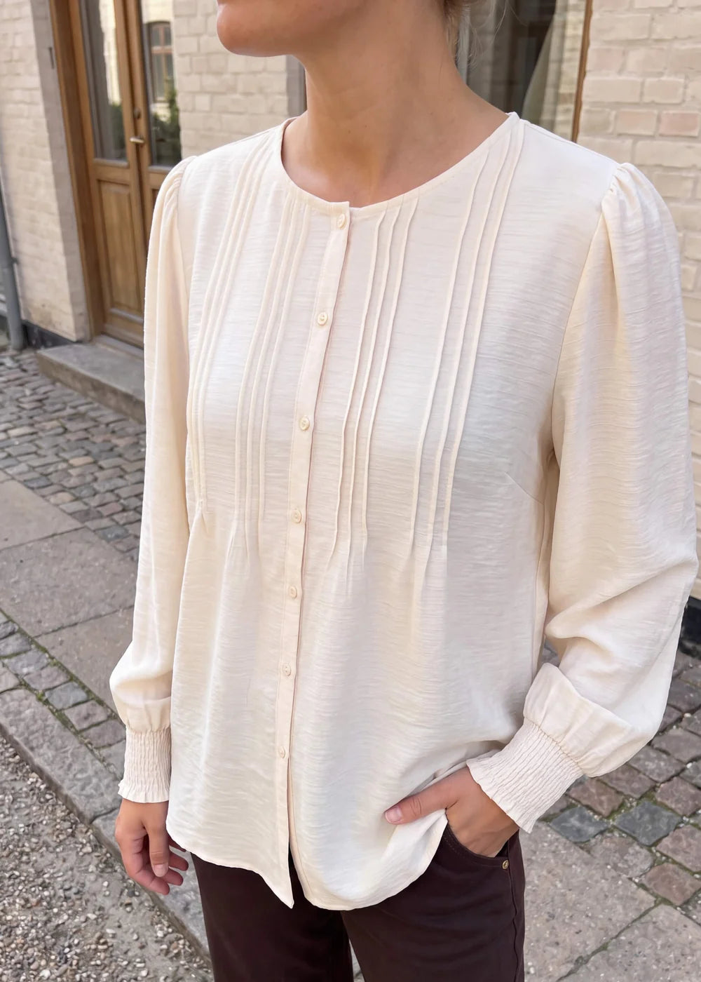 Nadai Blouse, creme