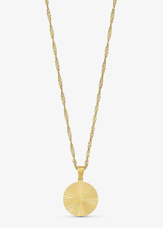 Sunny Necklace - 18 karat guldbelagt