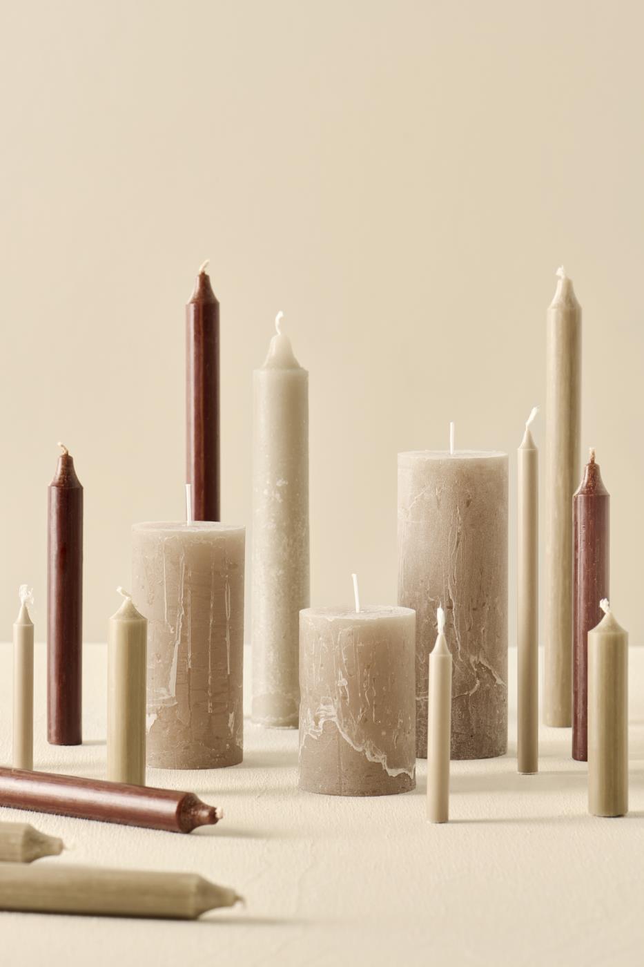 Bloklys, rustiklys. Hør