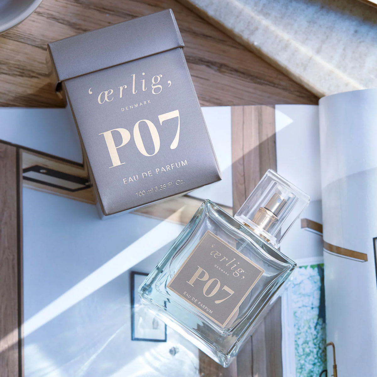 Eau de parfum P07, Ærlig
