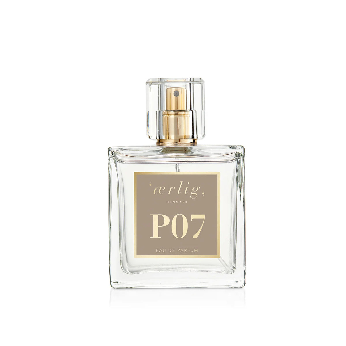 Eau de parfum P07, Ærlig