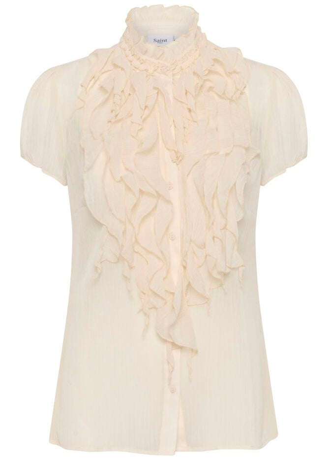 Skjortebluse, Lilja. Farve: Creme UDSOLGT