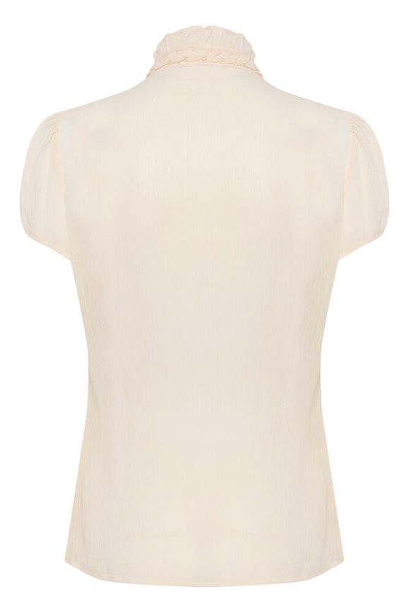 Skjortebluse, Lilja. Farve: Creme UDSOLGT