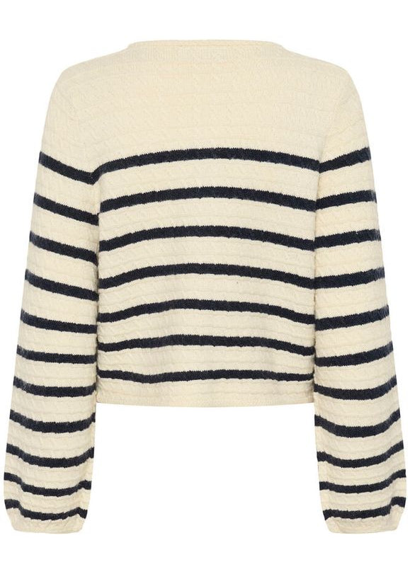 Cardigan, casual strib